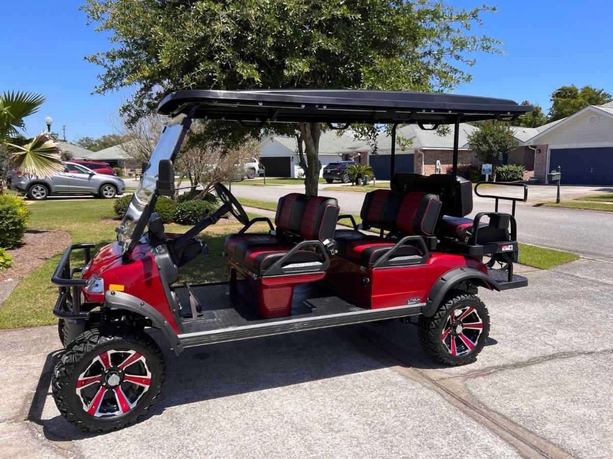 Heated Pool And Golf Cart, Walk To Beach! Best Deal! Destin Dış mekan fotoğraf